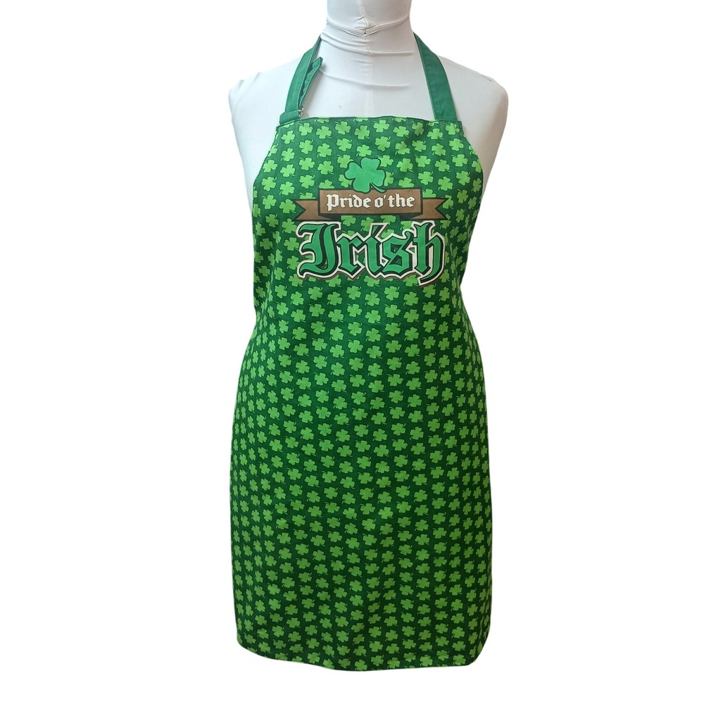 Pride O' The Irish Clover Print Apron‎ SKUH148